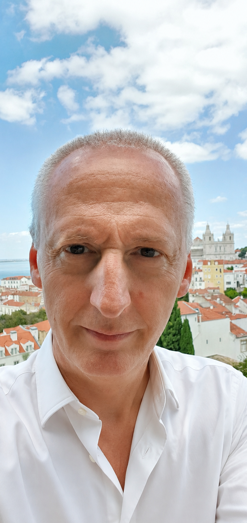 Portrait of David Delahaye in Lisbon